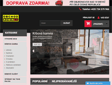 Tablet Screenshot of obchod-kominex.cz
